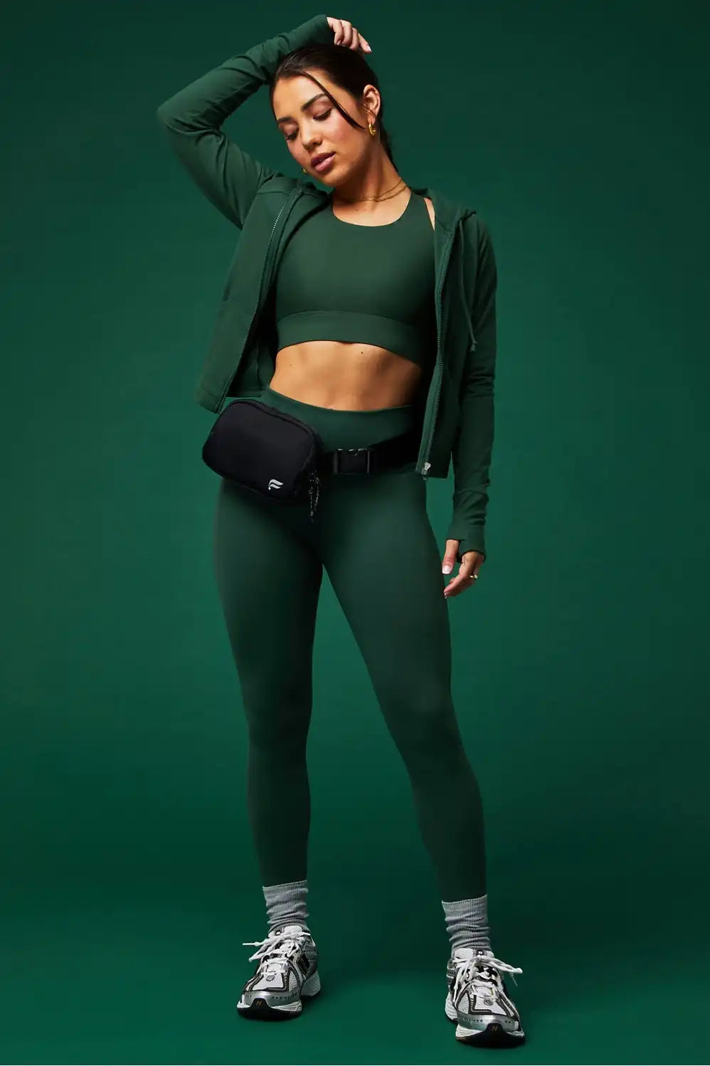 Oasis Cropped Hoodie