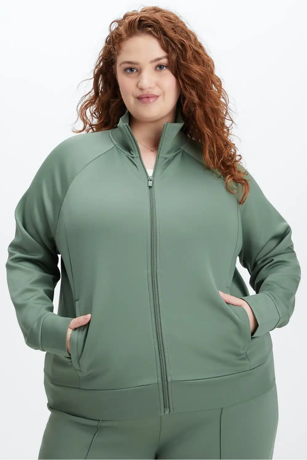 Plush Interlock Full-Zip Jacket