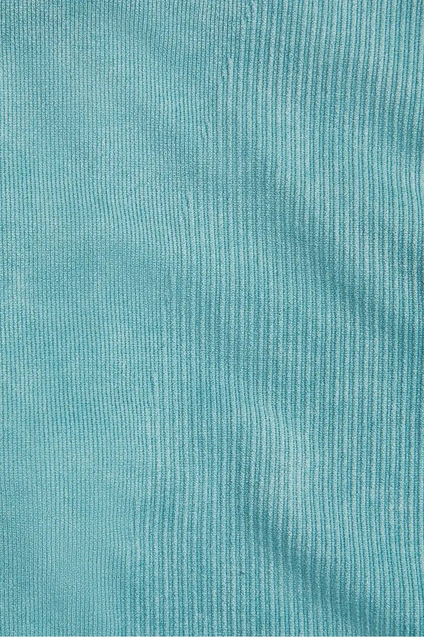 Cropped Seamless Rib Full-Zip