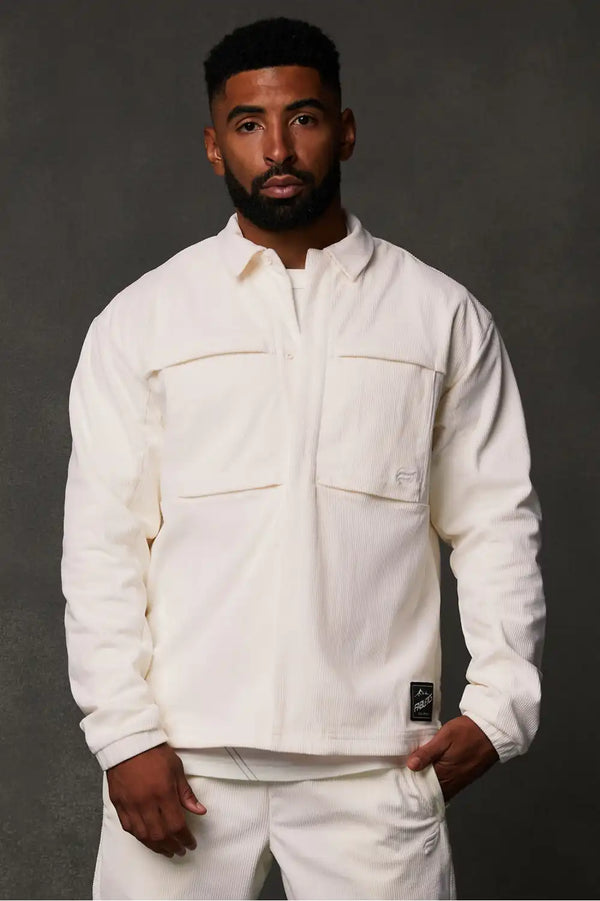 The Club Cord Shirt Jacket