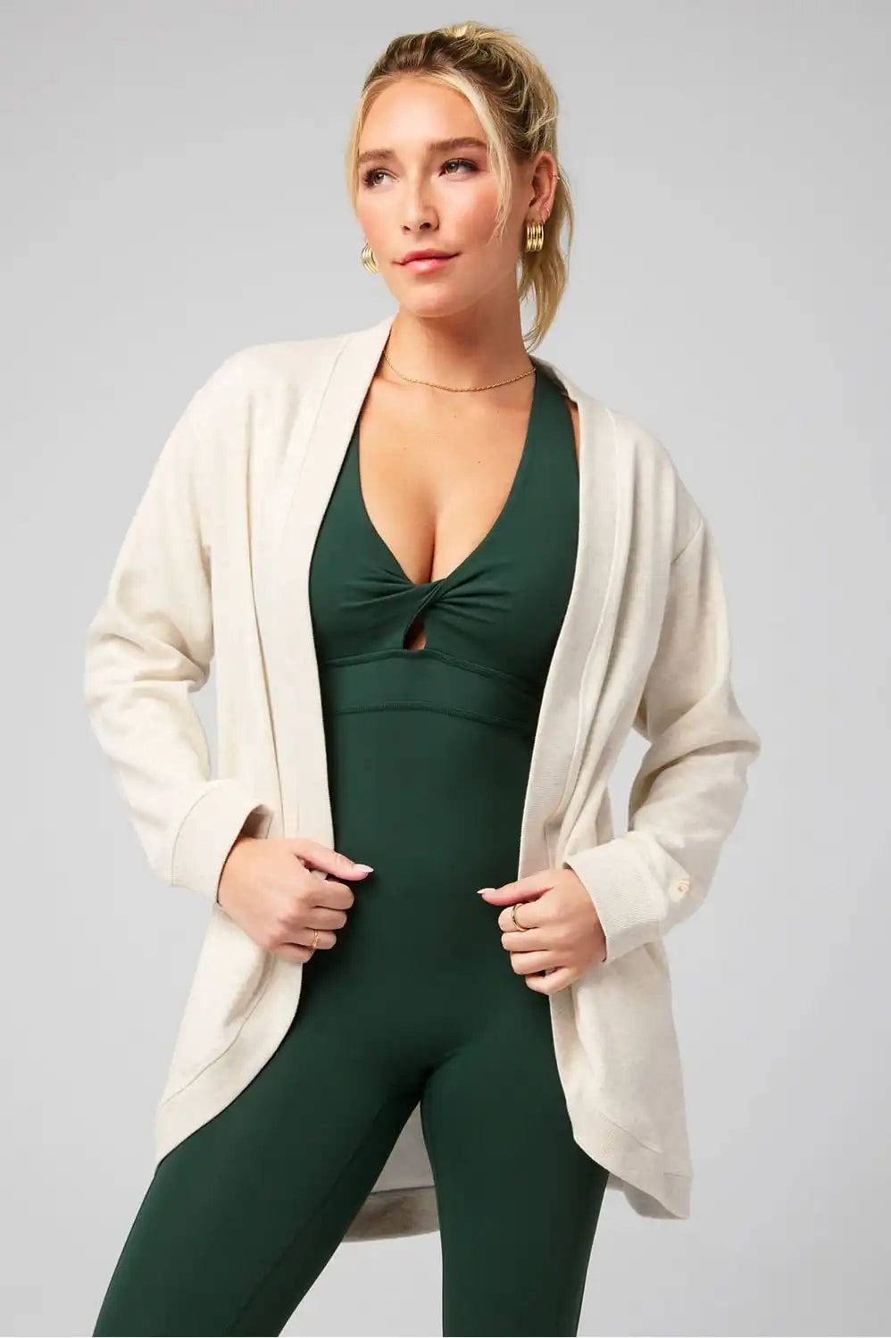 Cozy Fleece Cardigan Main image