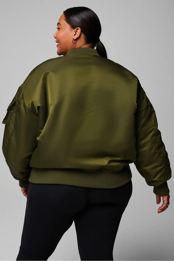 Iconic Oversized Bomber Jacket