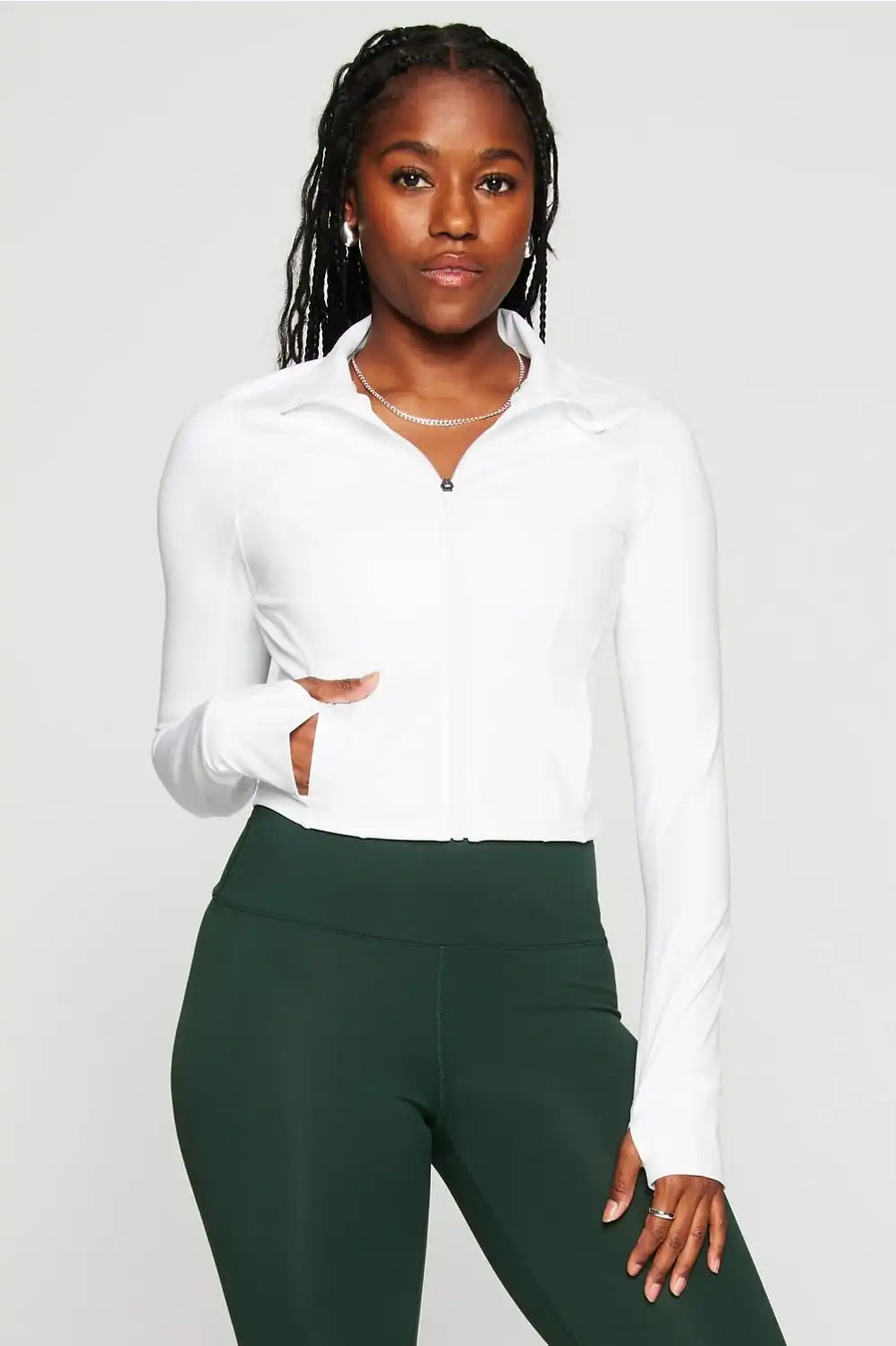 Perfect Storm Cropped Train Jacket Main image