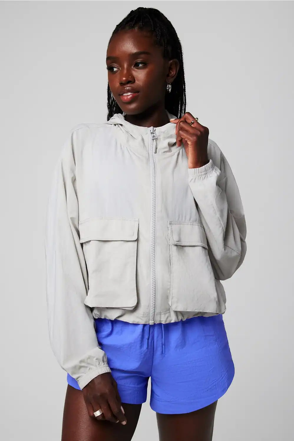 Ripstop Cropped Cargo Jacket Secondary image