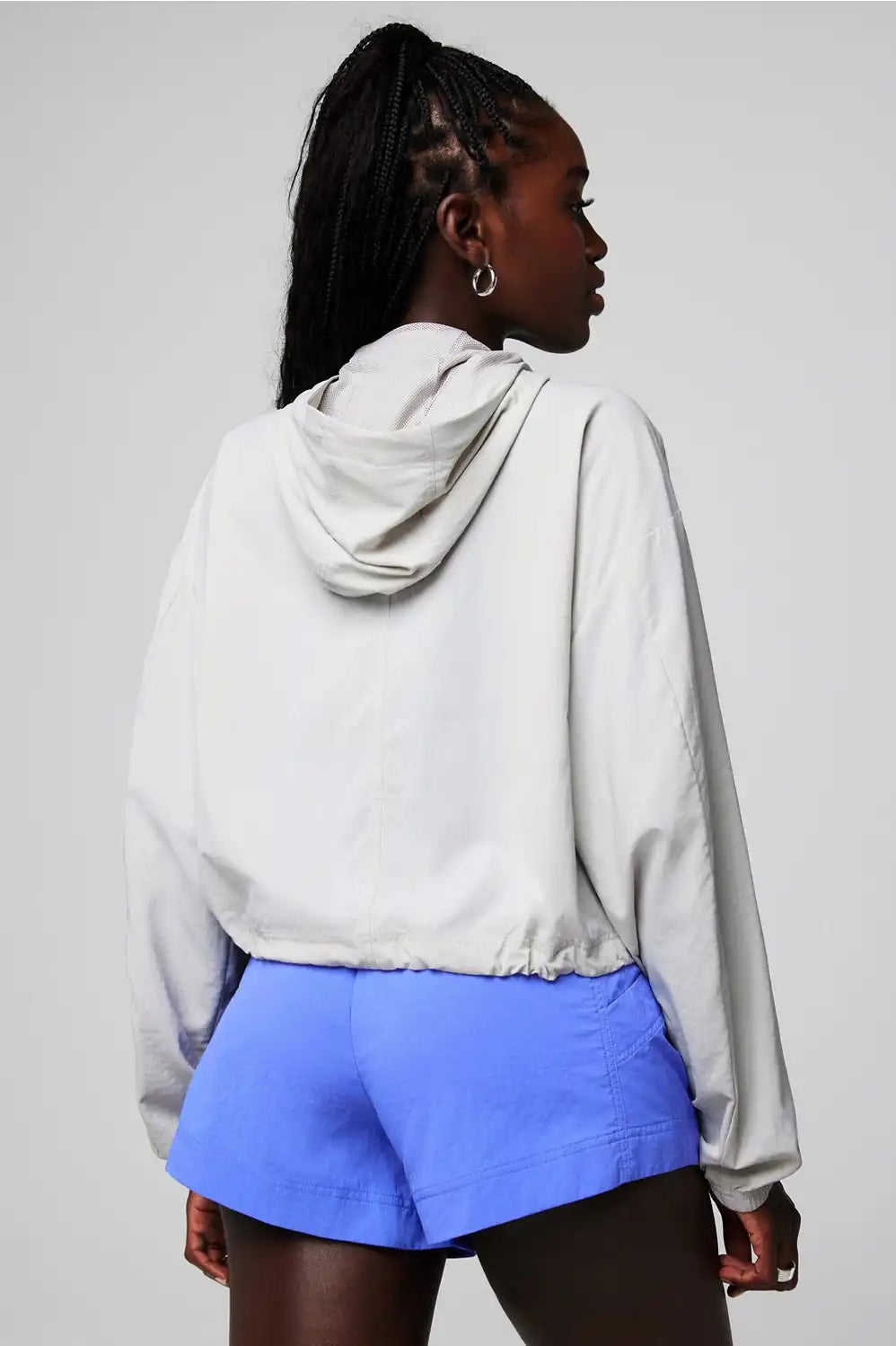 Ripstop Cropped Cargo Jacket