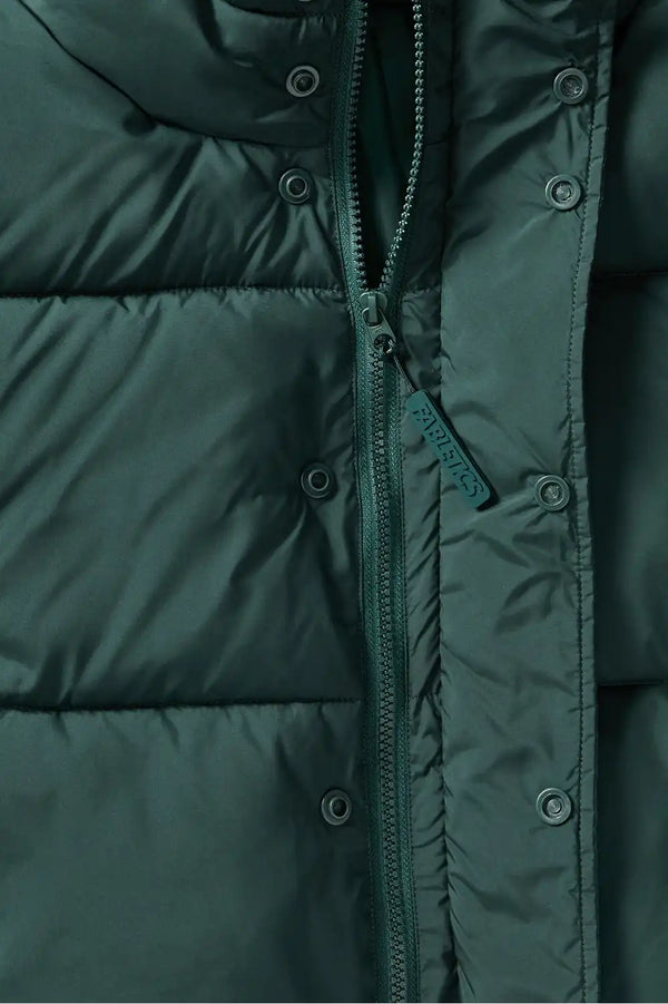 Essential Cropped Hooded Puffer