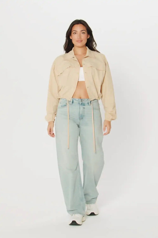 Quintessential Cropped Cargo Jacket