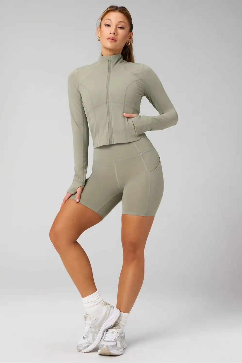 Perfect Storm Cropped Train Jacket