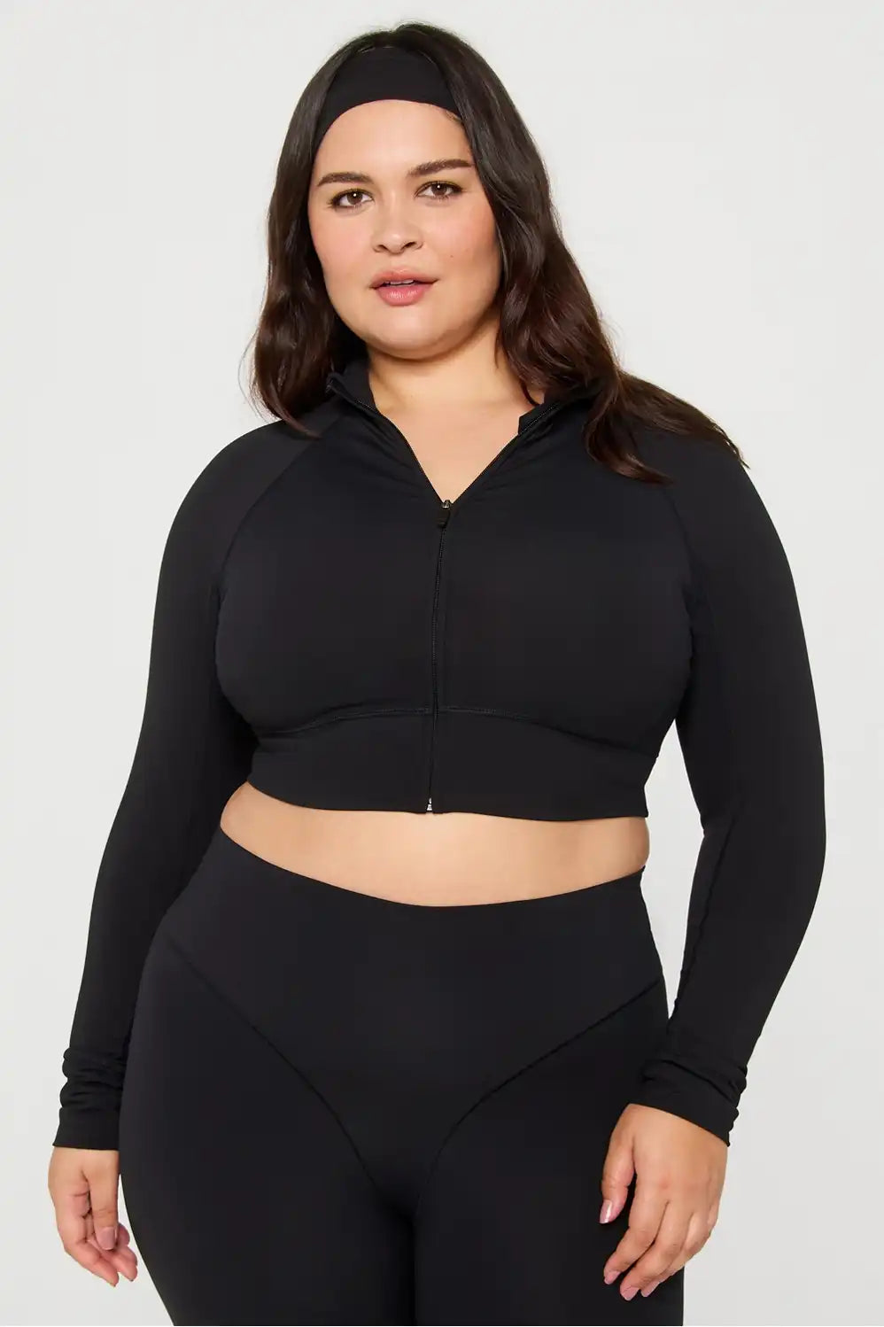 PureLuxe Cropped Train Jacket