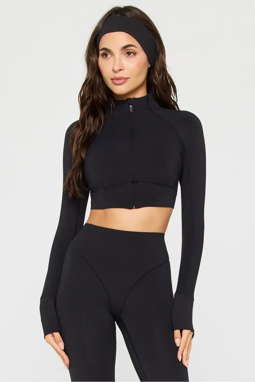 PureLuxe Cropped Train Jacket Main image