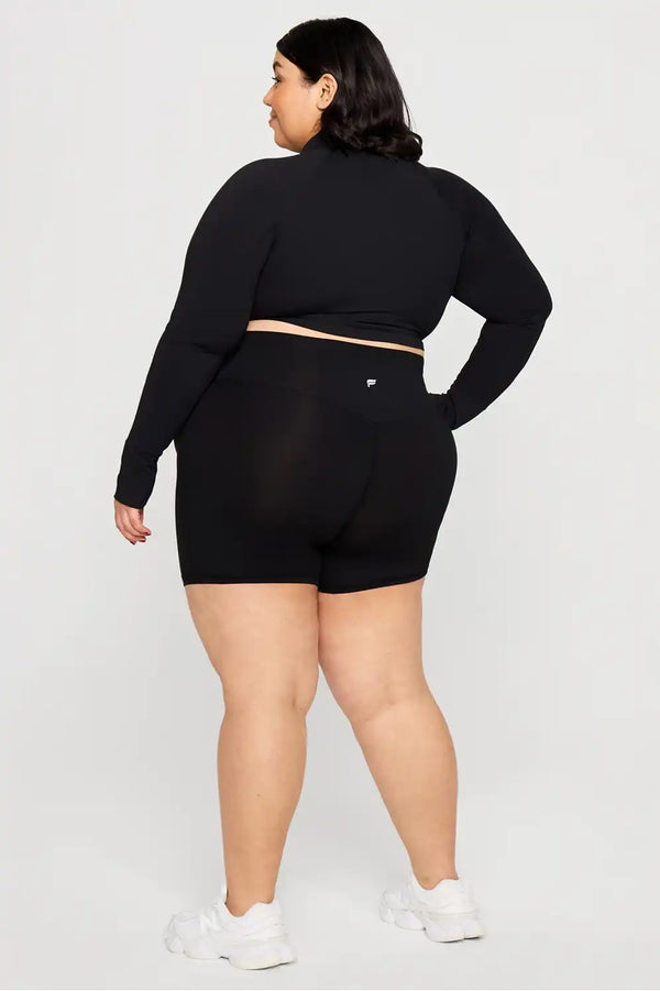 PureLuxe Cropped Train Jacket