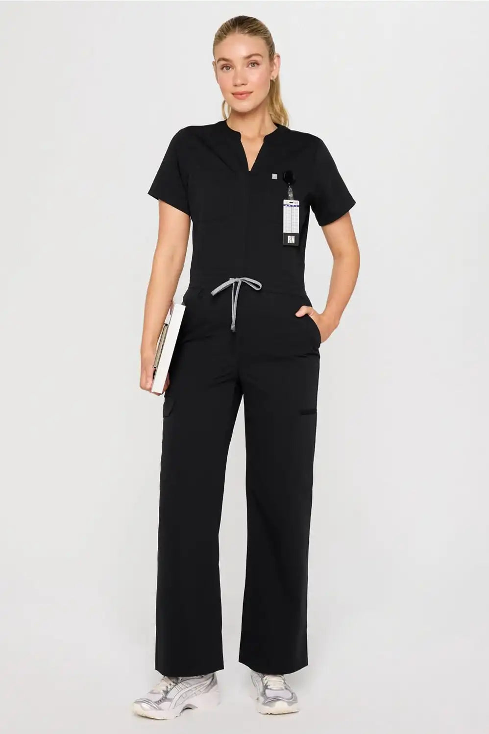 Empower Wide Leg Scrub Jumpsuit Main image