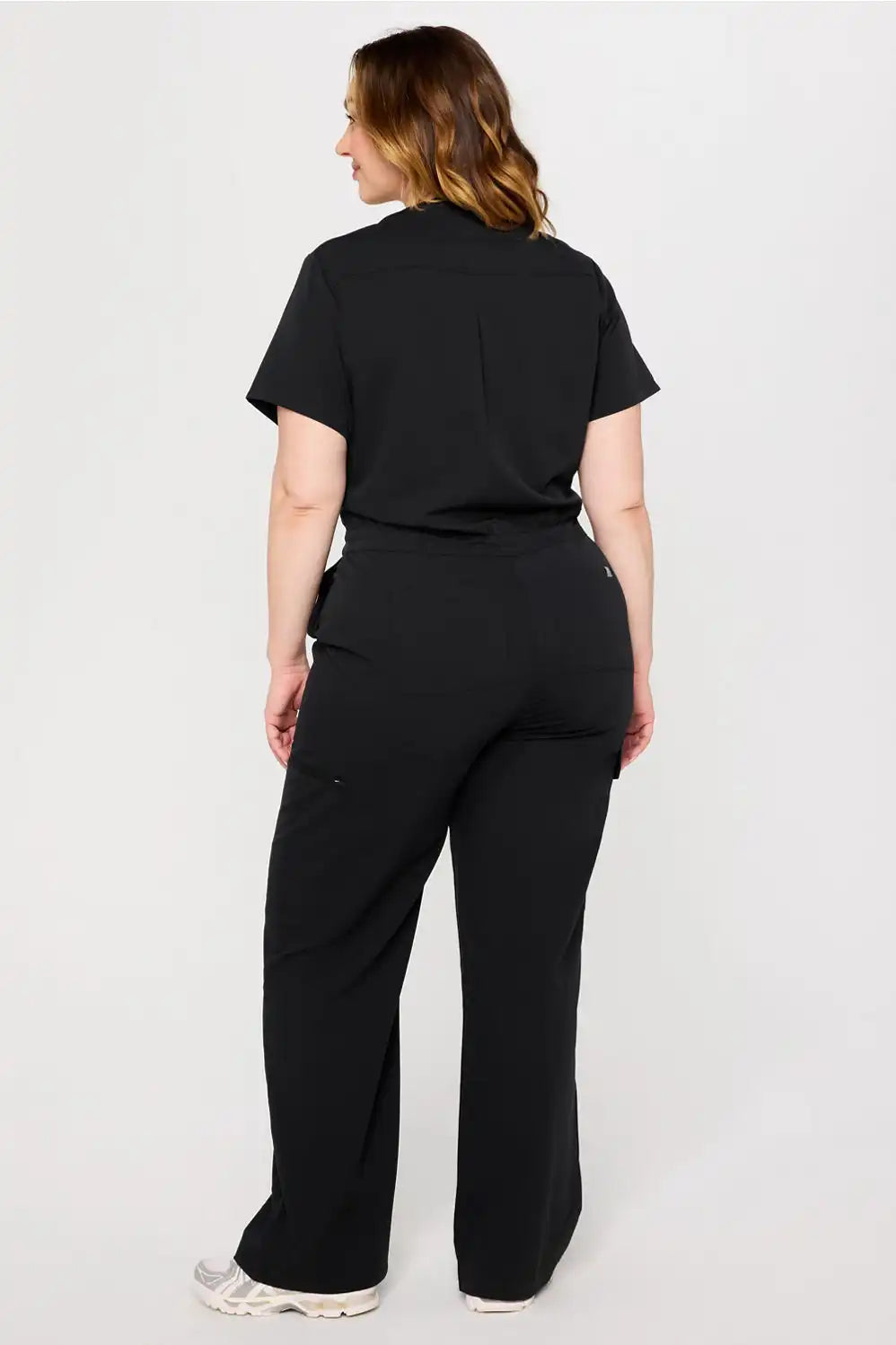 Empower Wide Leg Scrub Jumpsuit