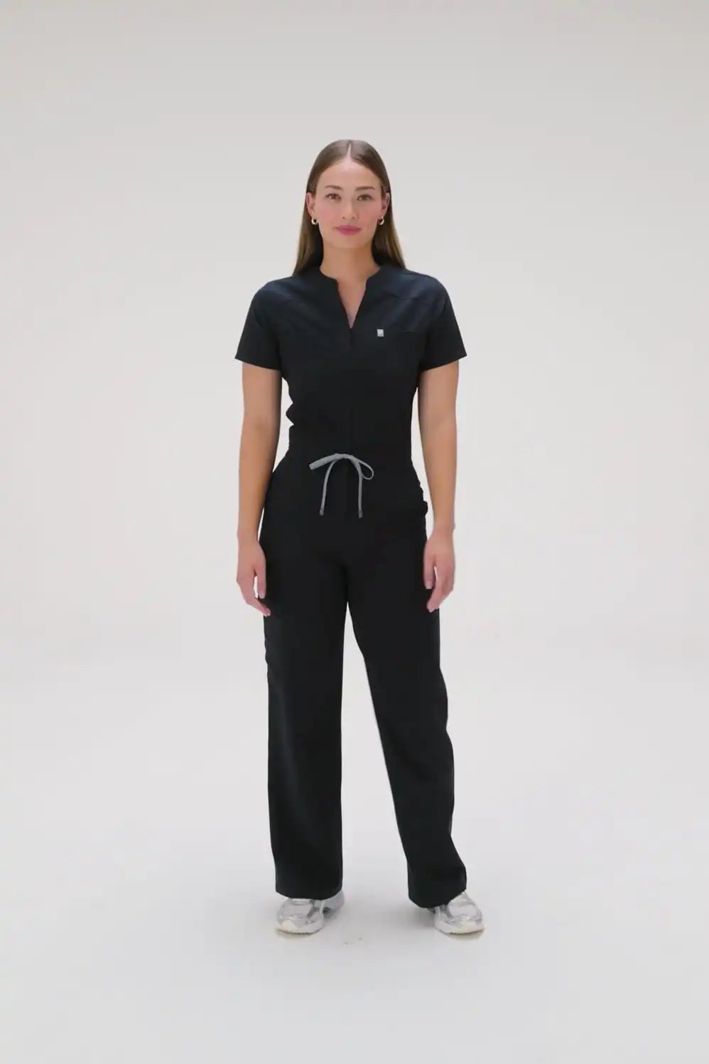 Empower Wide Leg Scrub Jumpsuit