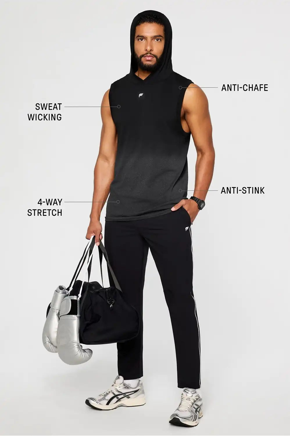 The Training Day Sleeveless Hoodie