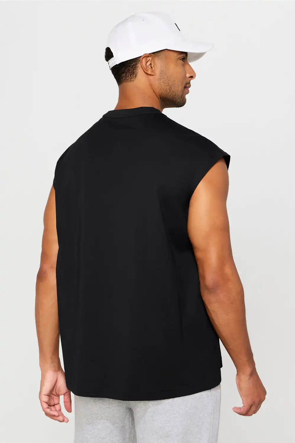 The Effortless Oversized Muscle Tank