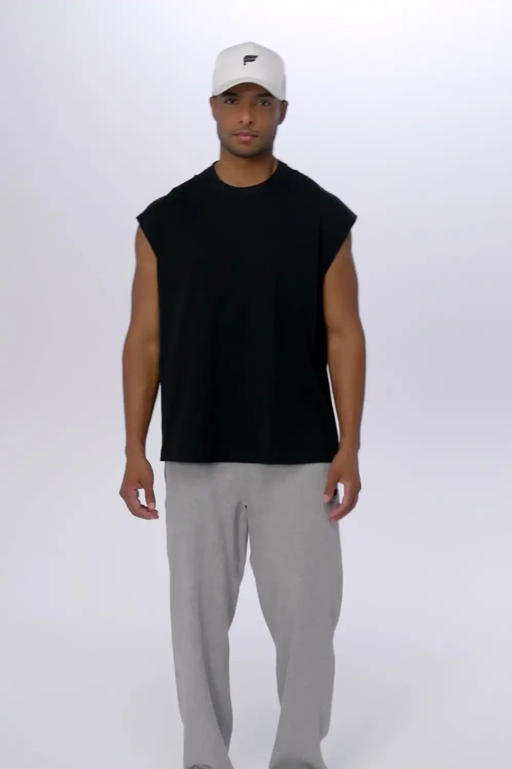 The Effortless Oversized Muscle Tank