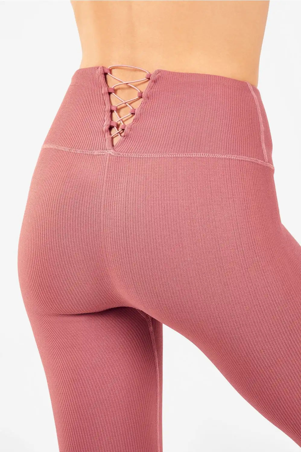 High-Waisted Seamless Rib Legging