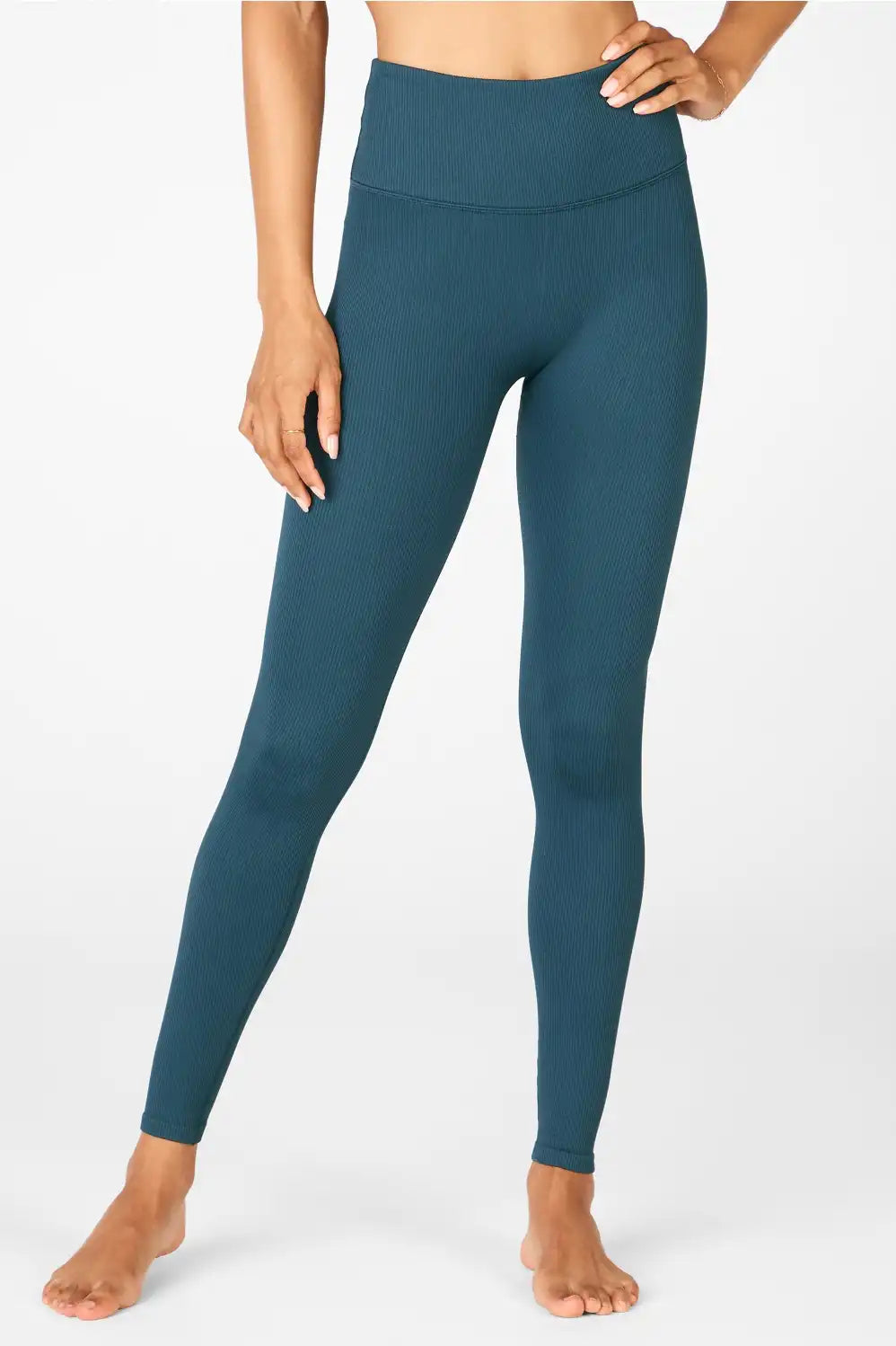 High-Waisted Seamless Rib Legging