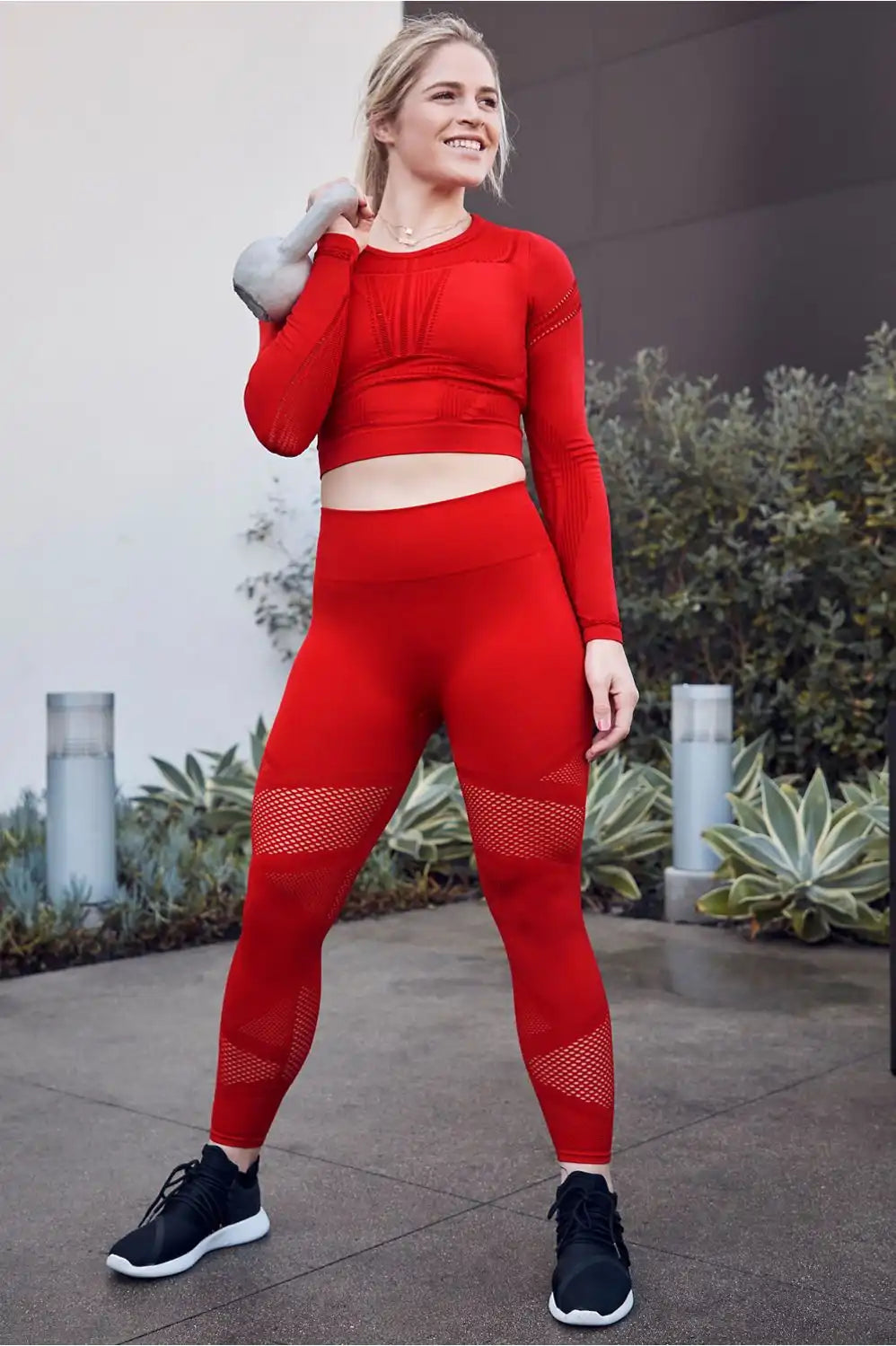 Mosaic High-Waisted 7/8