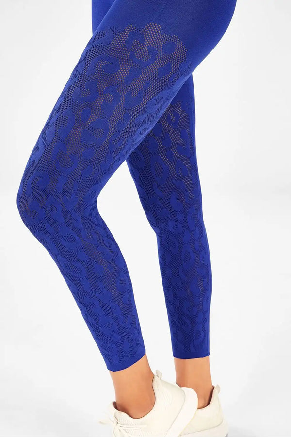 Mid-Rise SculptKnit® Leopard 7/8