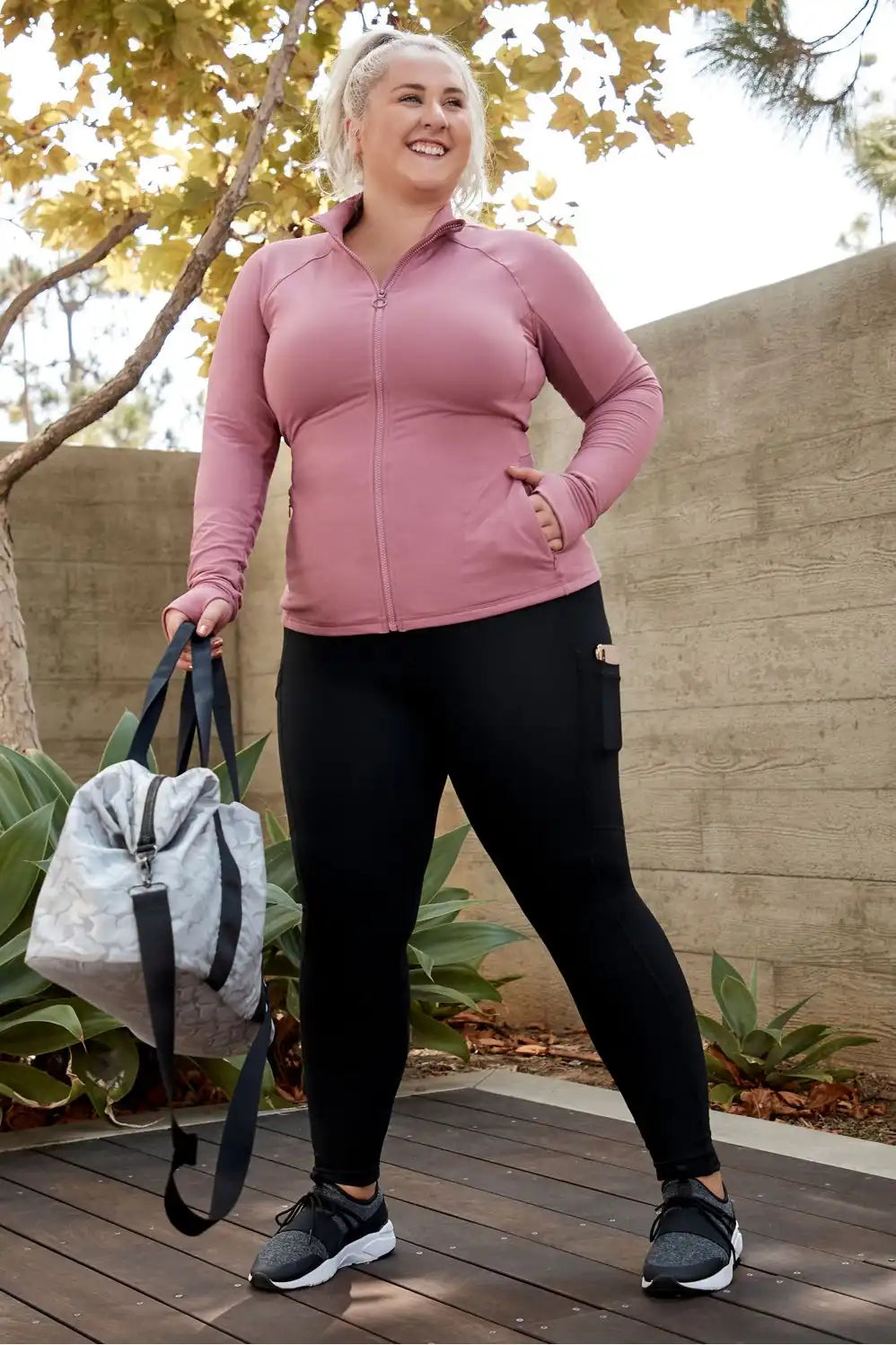 High-Waisted Pocket Cold Weather Legging Secondary image