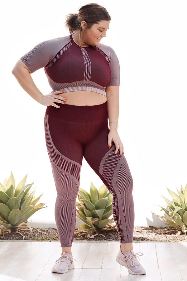 High-Waisted Seamless Turbo Legging