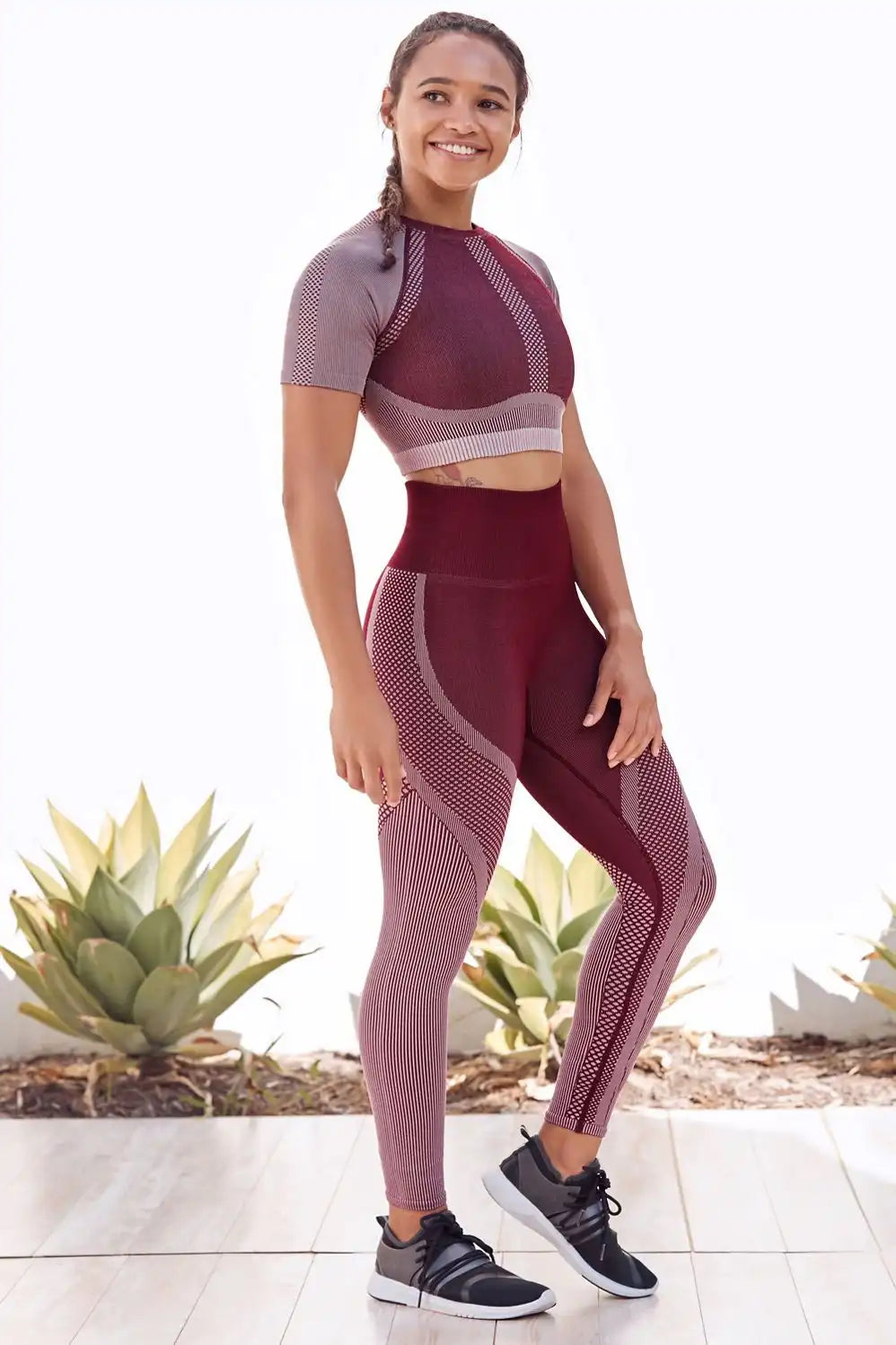High-Waisted Seamless Turbo Legging