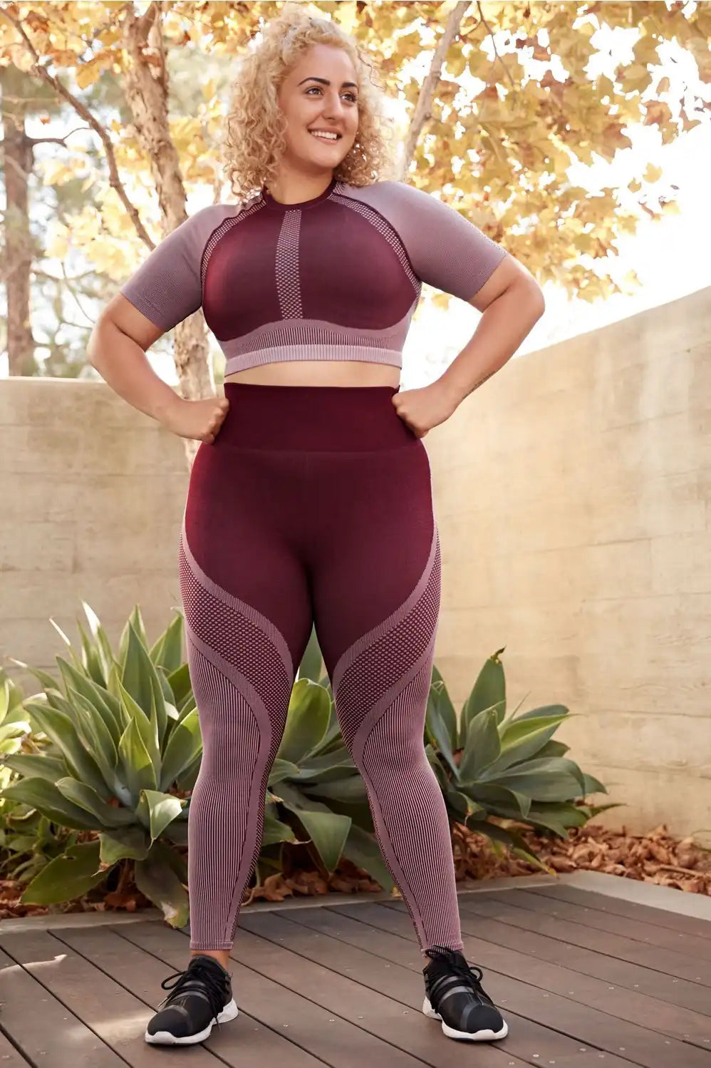 High-Waisted Seamless Turbo Legging