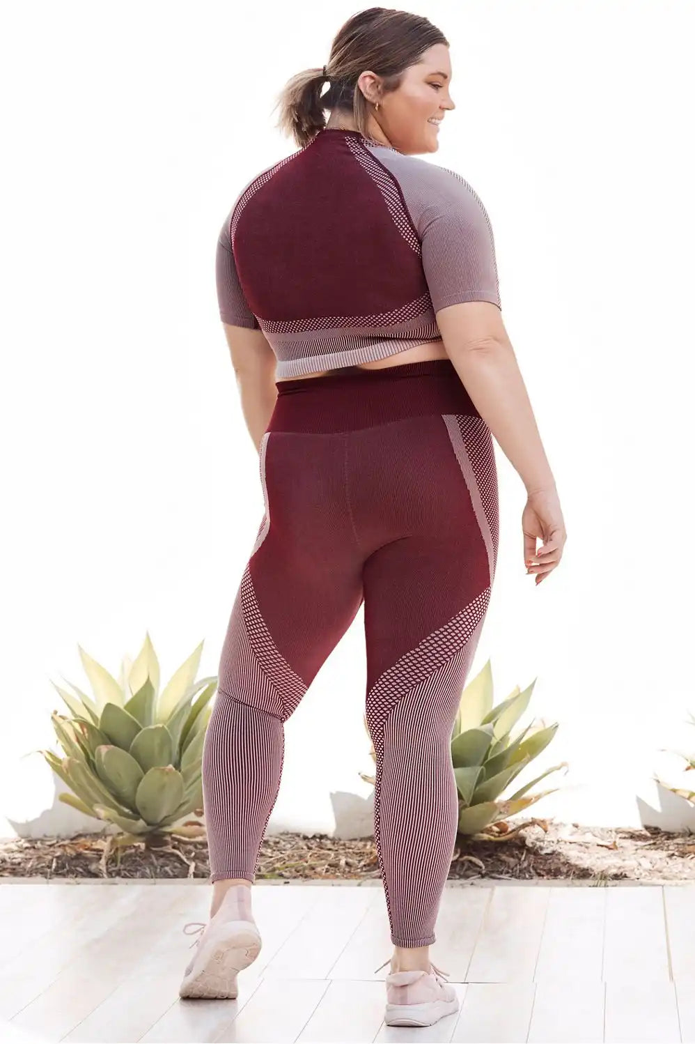 High-Waisted Seamless Turbo Legging