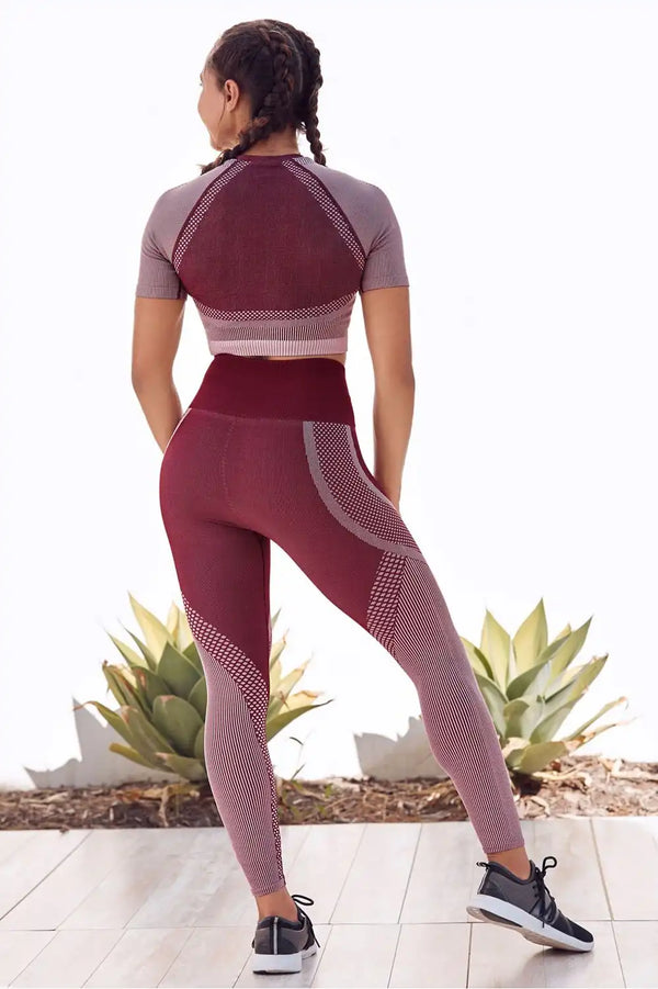 High-Waisted Seamless Turbo Legging