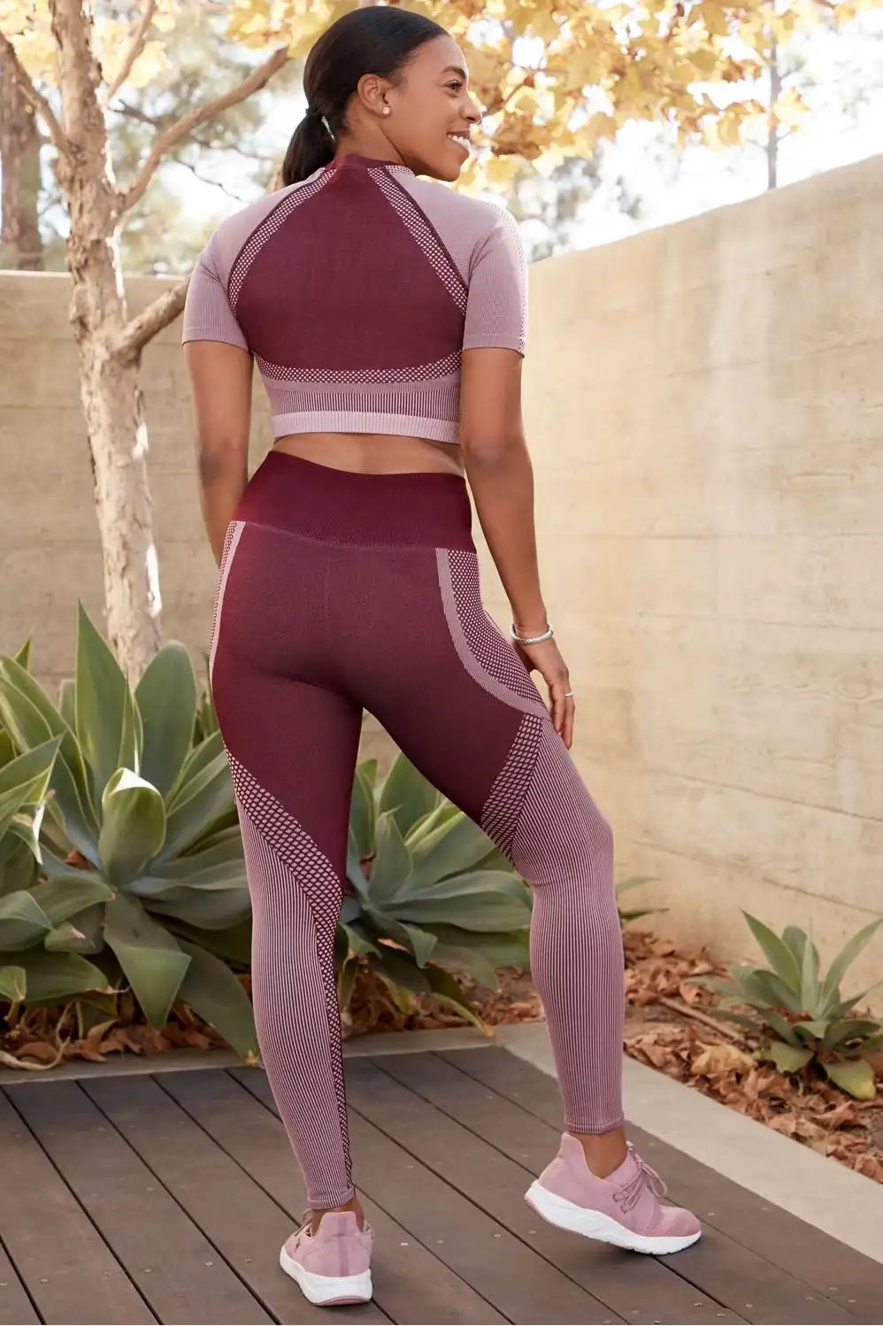 High-Waisted Seamless Turbo Legging
