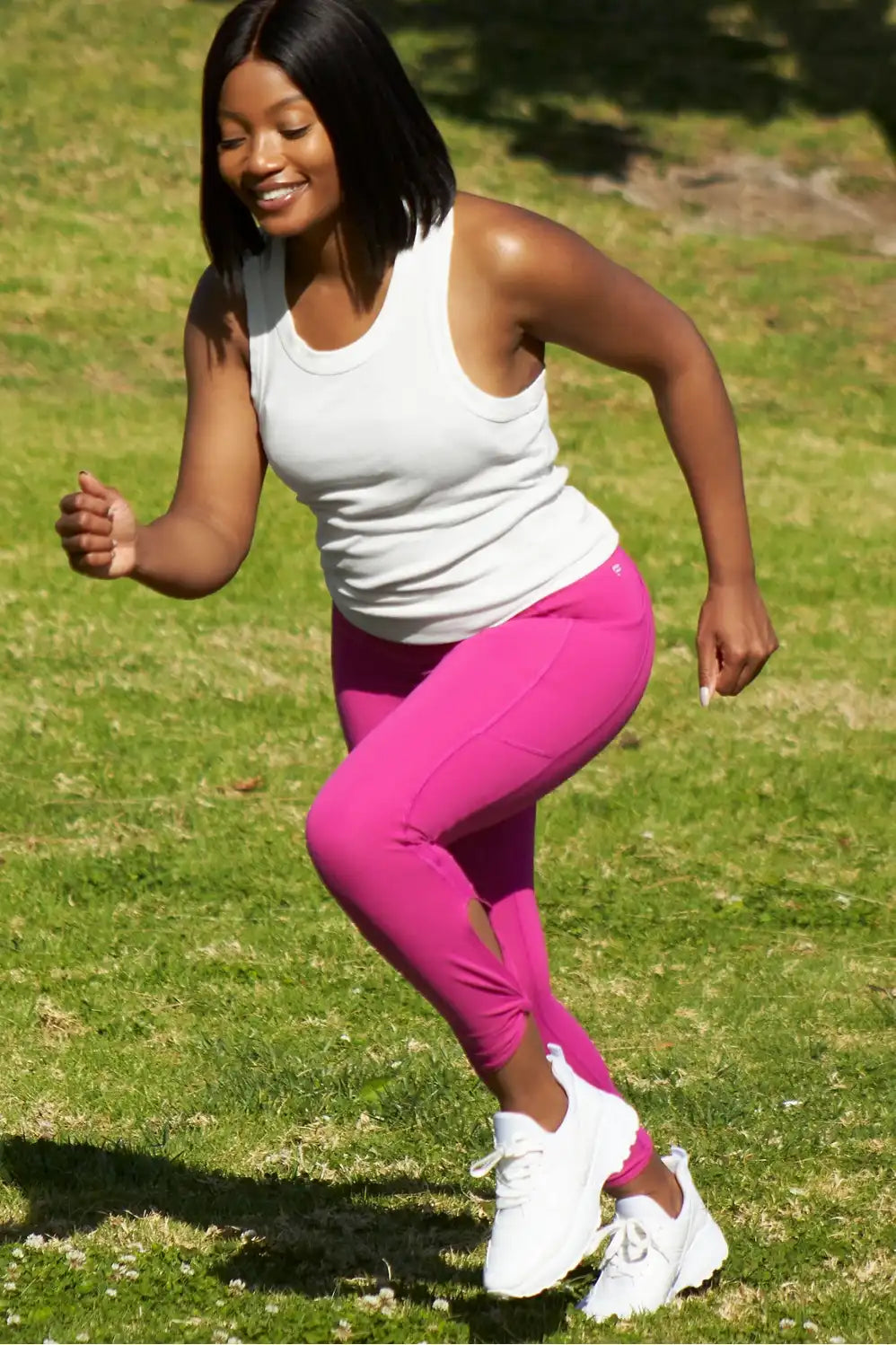 Oasis PureLuxe High-Waisted Twist 7/8 Legging