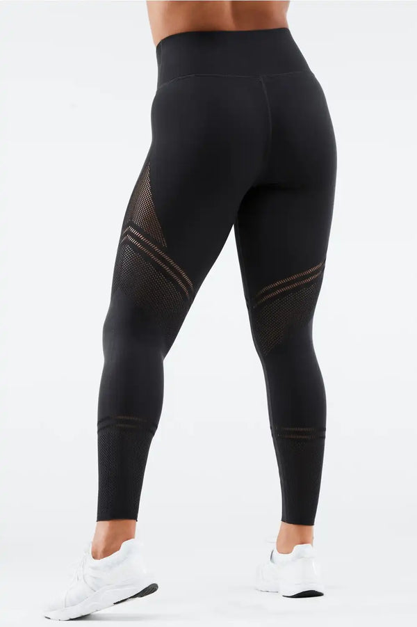 High-Waisted SculptKnit® Open Work Legging