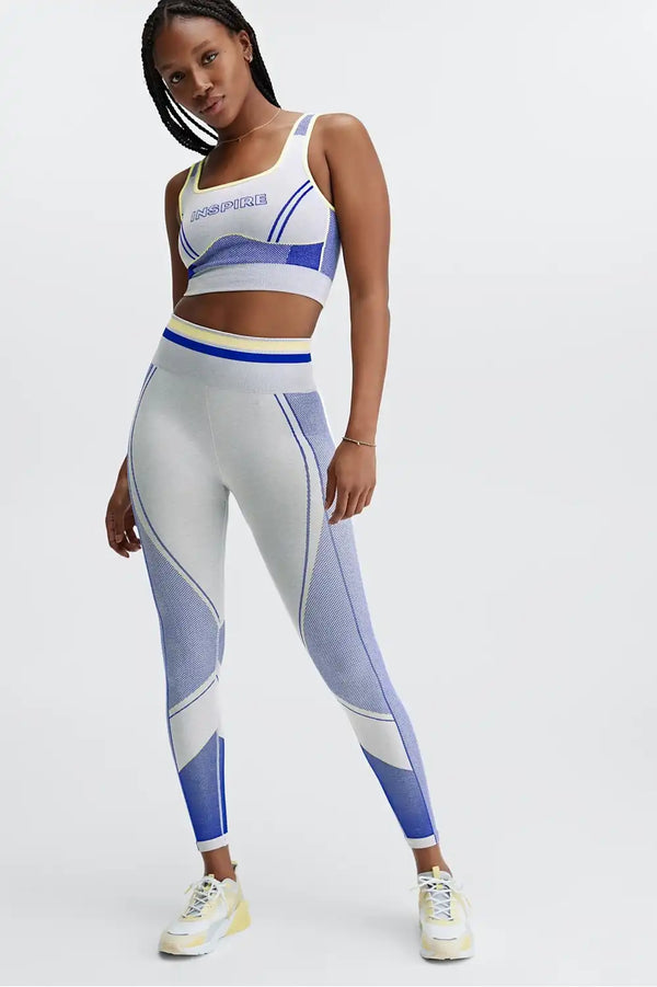 Seamless Ultra High-Waisted Panel Legging