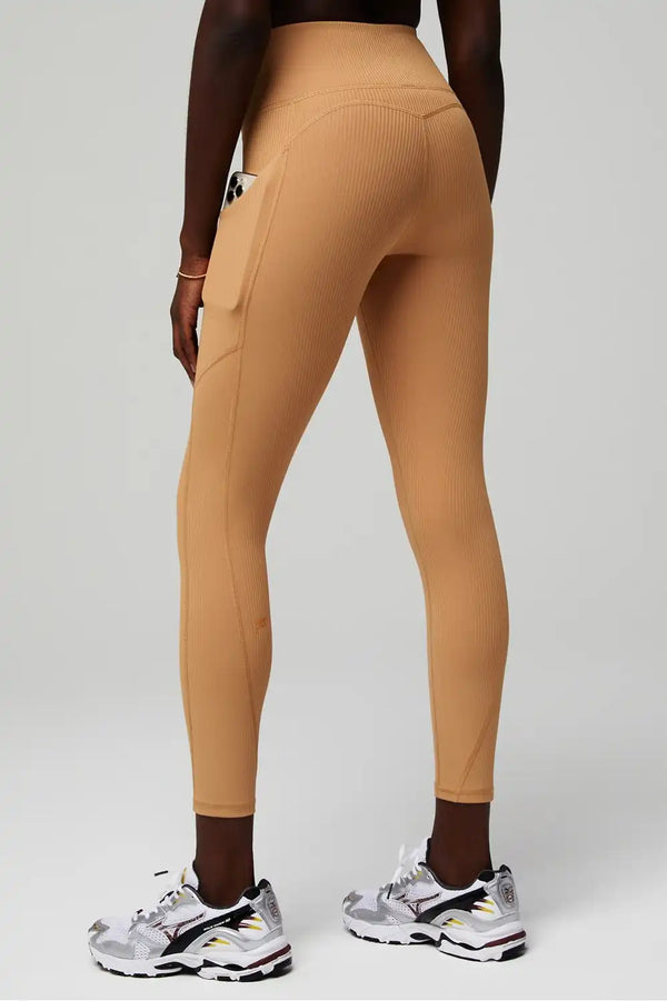 Oasis Rib HW Crossover 7/8 Legging