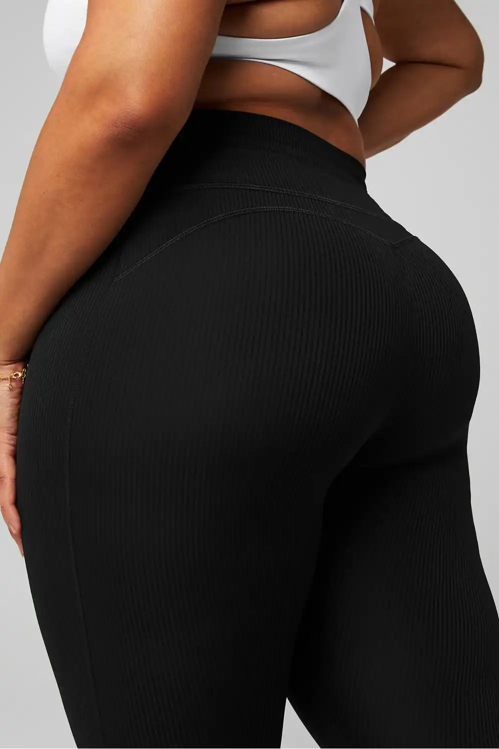 Oasis Rib High-Waisted Legging