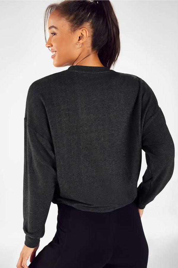 Luxe Cinched Pullover