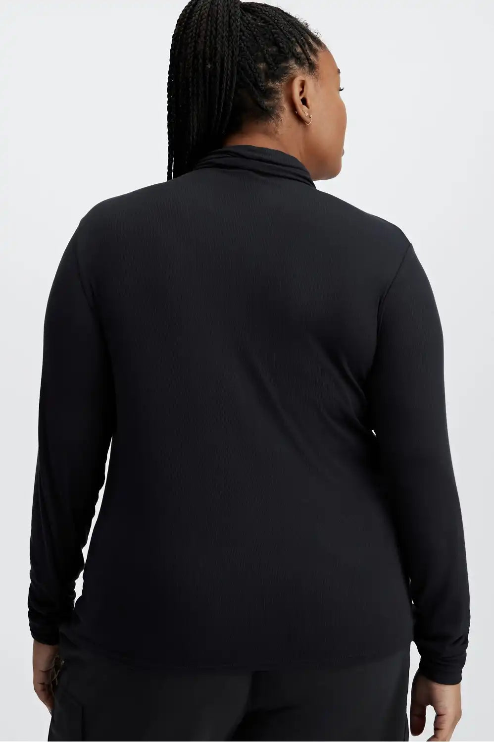Jess Long-Sleeve Turtleneck Top