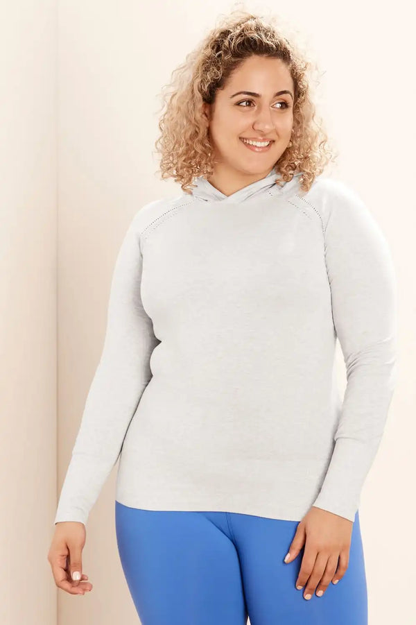 Kinsley Seamless Long-Sleeve Hoodie