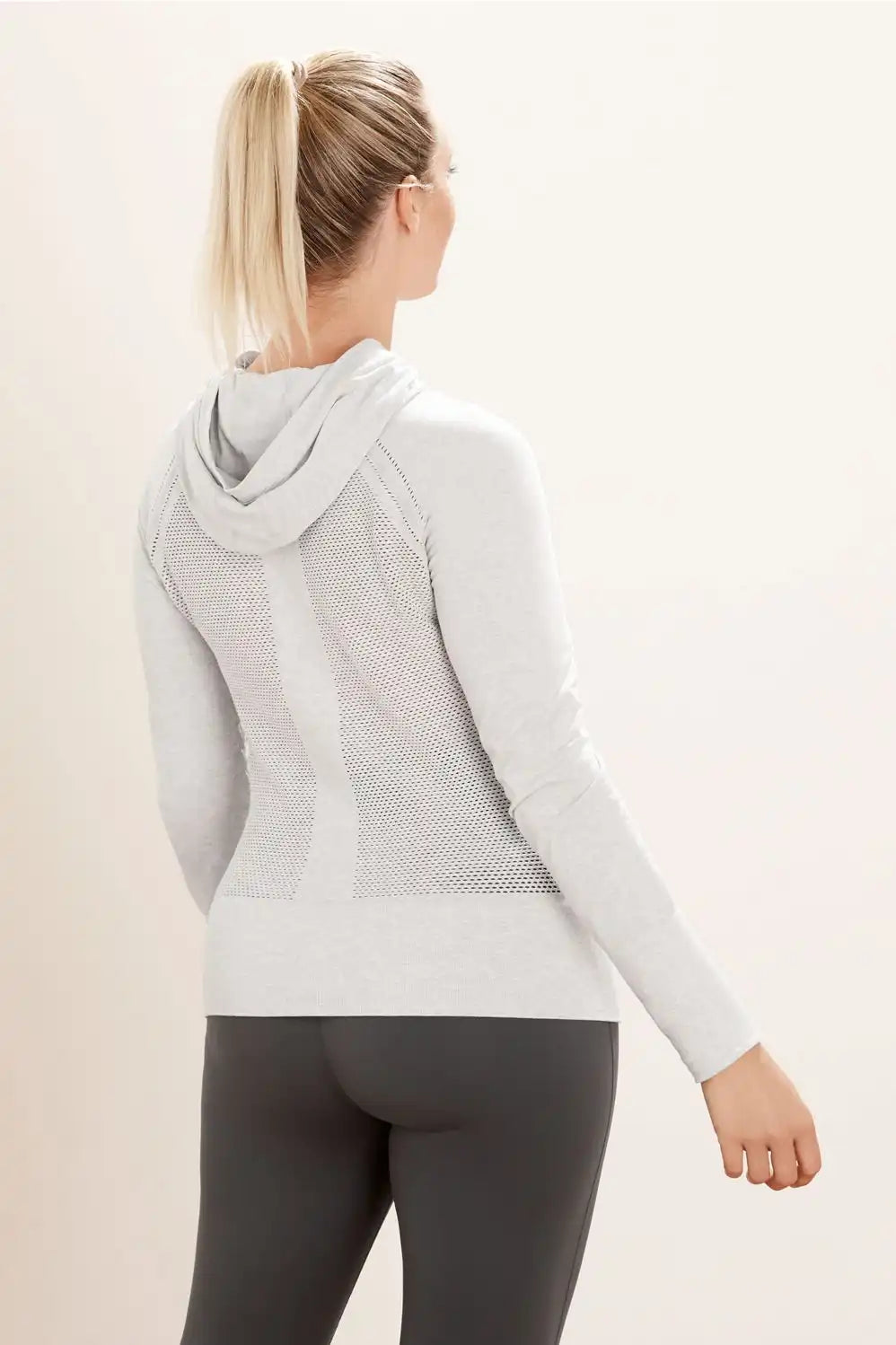 Kinsley Seamless Long-Sleeve Hoodie