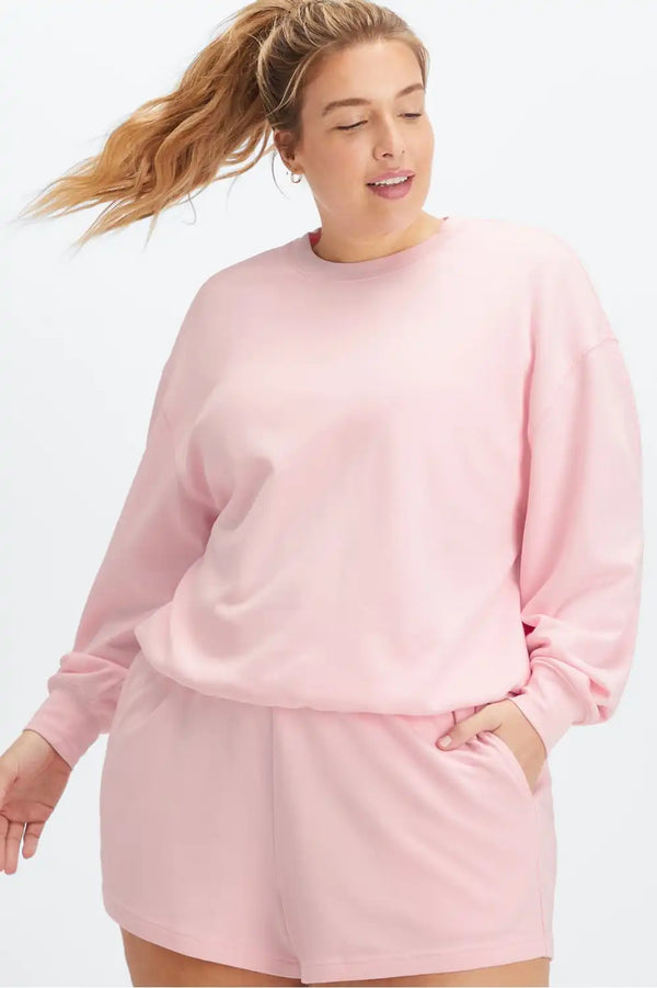 Lightweight Go-To Cropped Crewneck