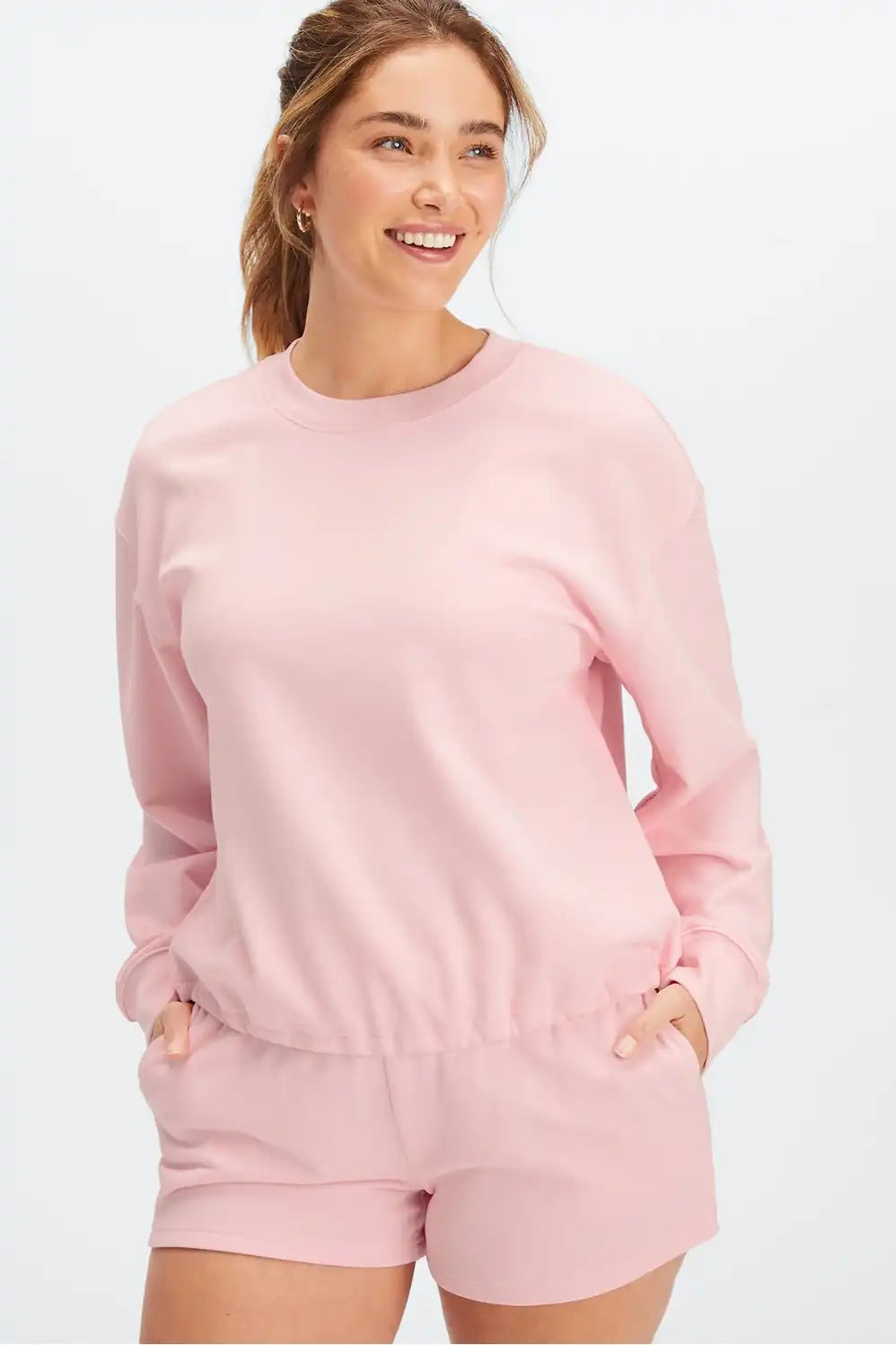 Lightweight Go-To Cropped Crewneck
