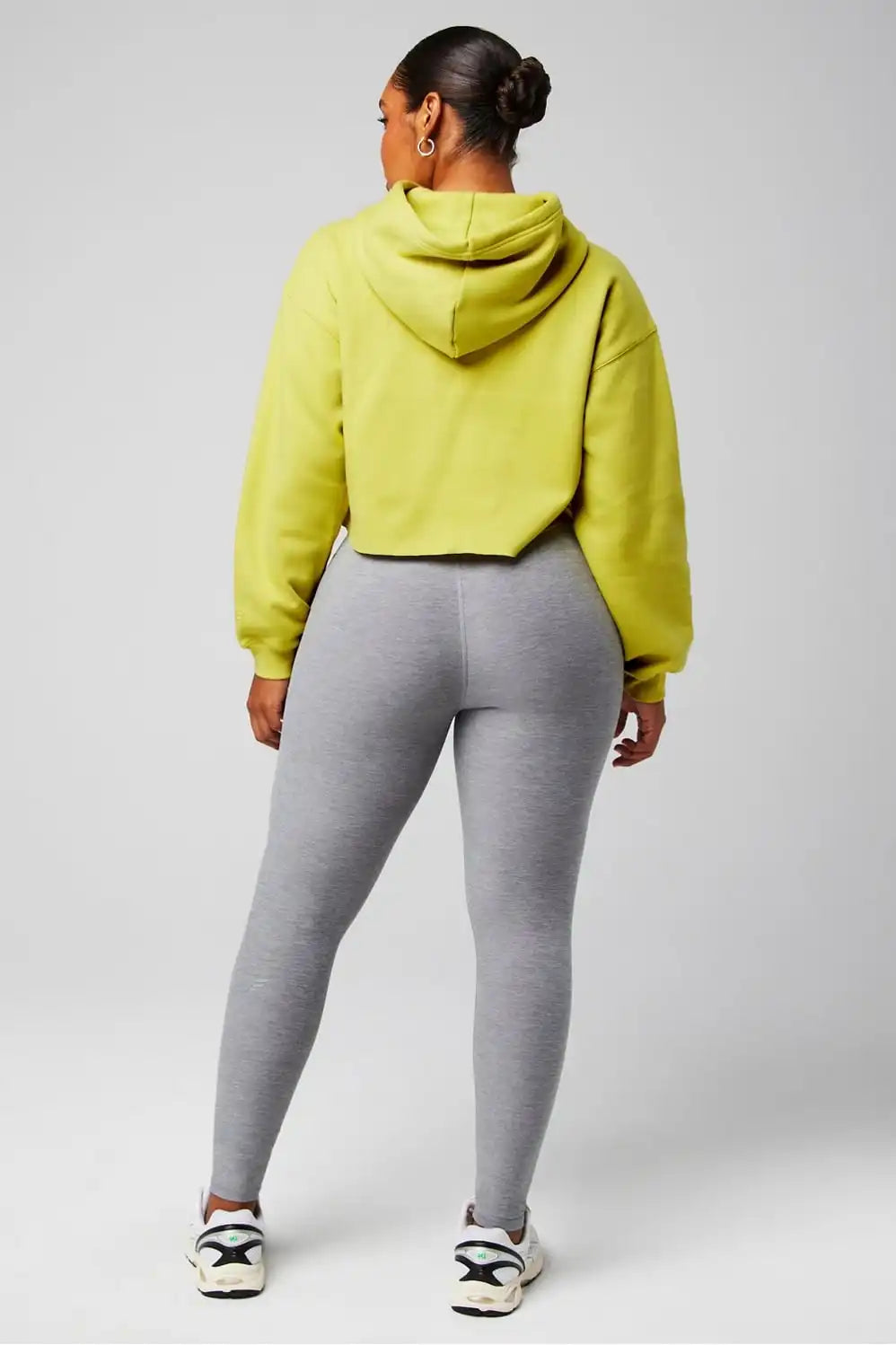 Cozy Fleece Cropped Hoodie