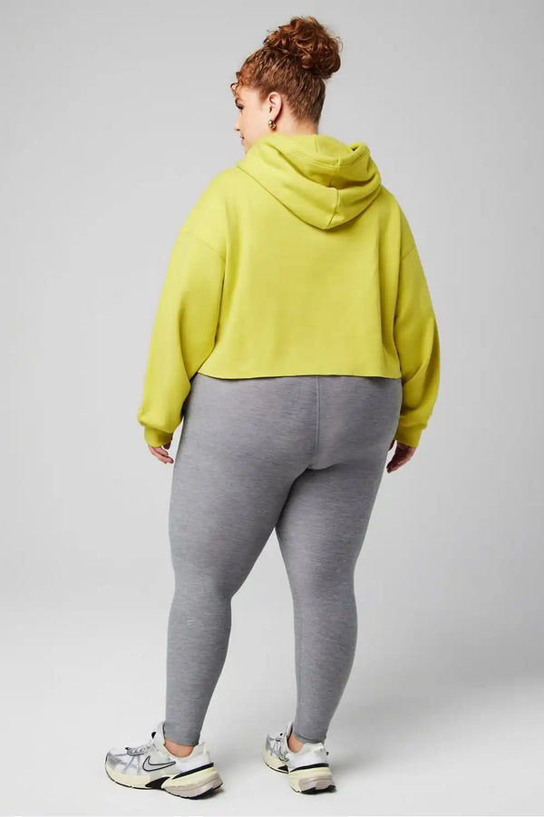Cozy Fleece Cropped Hoodie