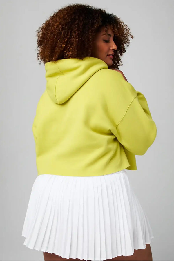 Cozy Fleece Cropped Hoodie