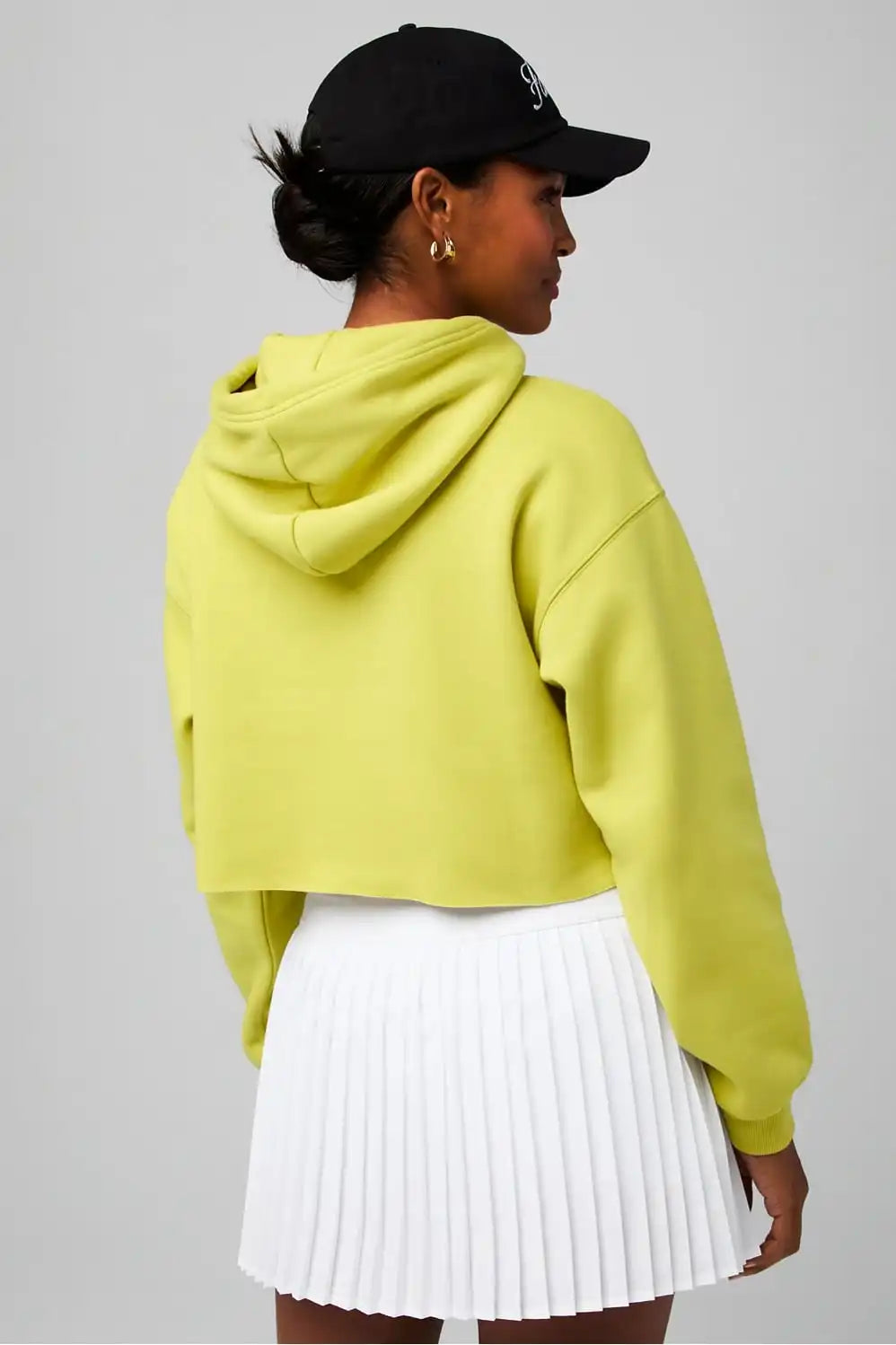Cozy Fleece Cropped Hoodie
