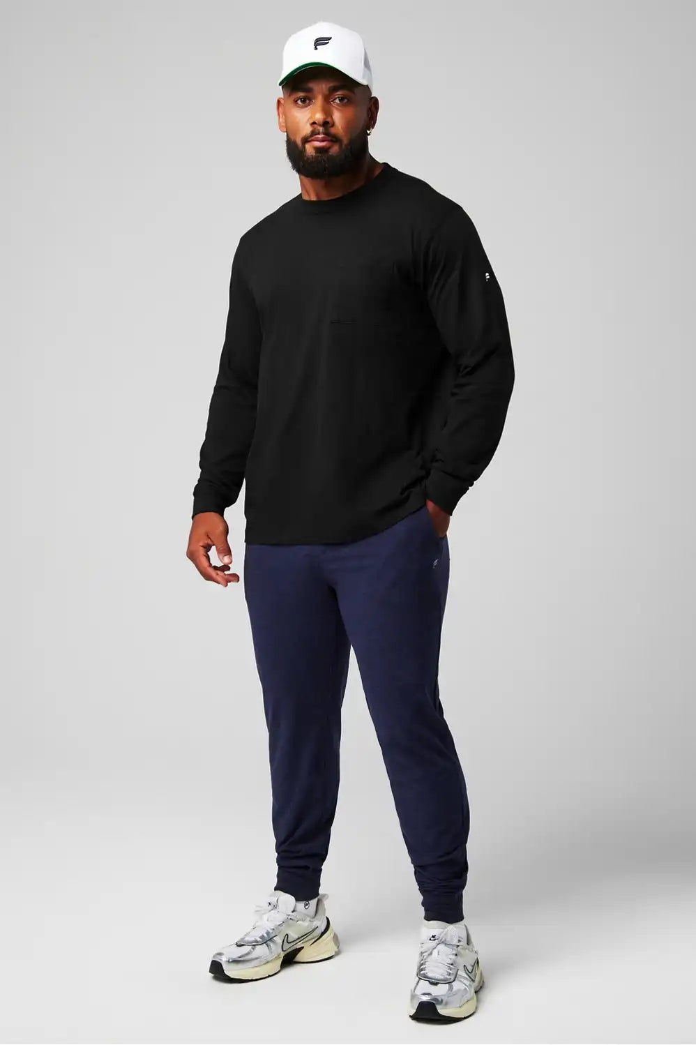 The R&R Long Sleeve Pocket Tee Secondary image