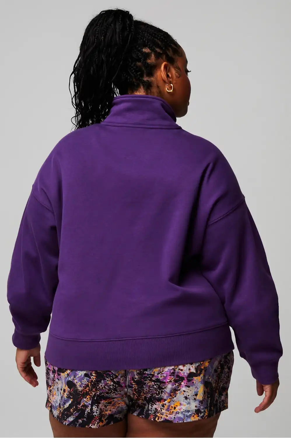 Cozy Fleece Half Zip Sweatshirt