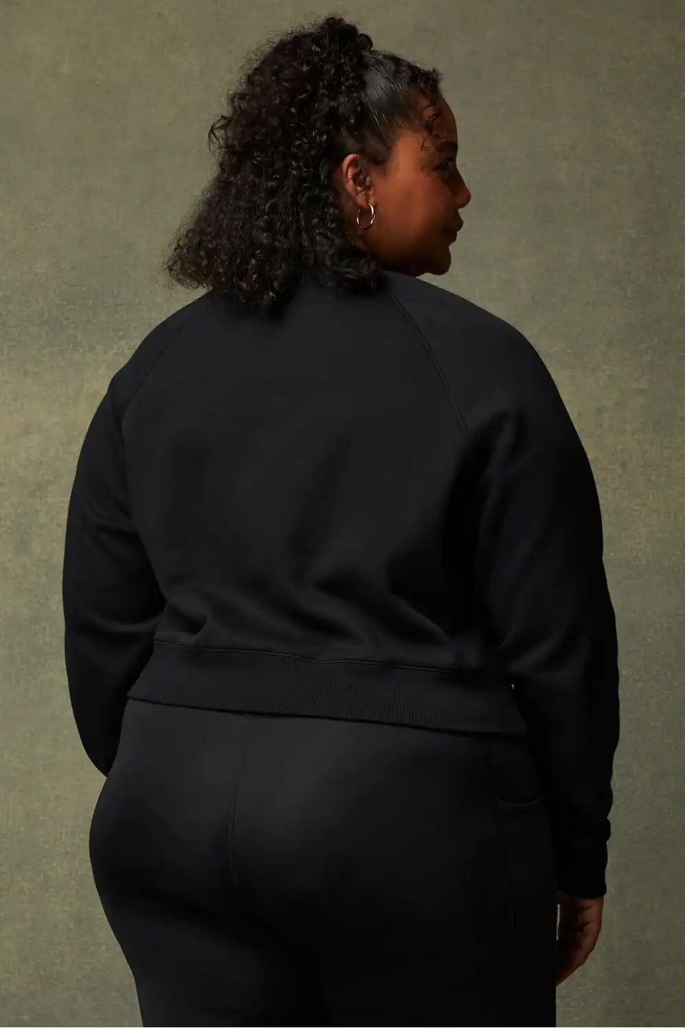 Cozy Fleece Raglan Sweatshirt
